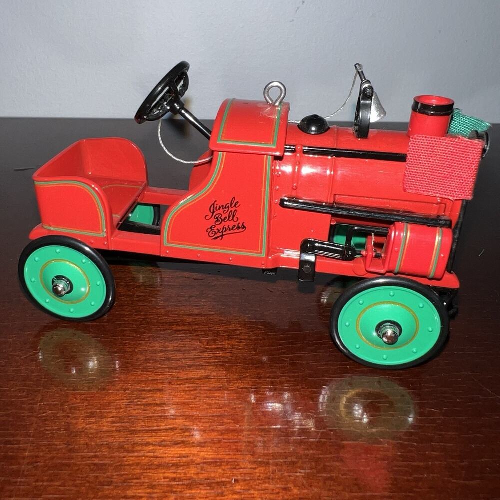 Hallmark Keepsake Ornament - 1928 Jingle Bell Express - Kiddie Car Classics 2002